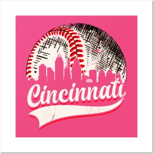 Vintage Cincinnati baseball Posters and Art